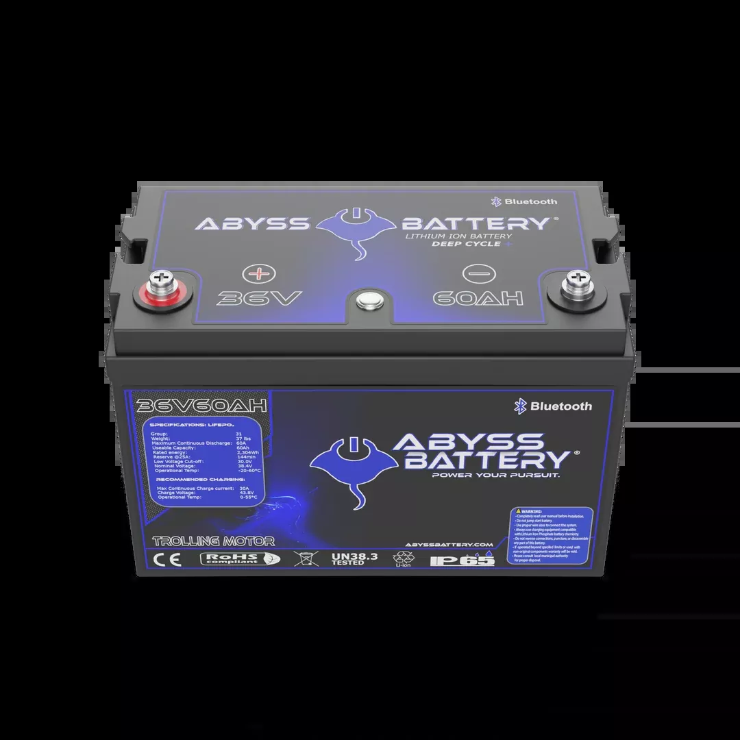 ABYSS 36V 60AH Lithium Trolling Motor Battery