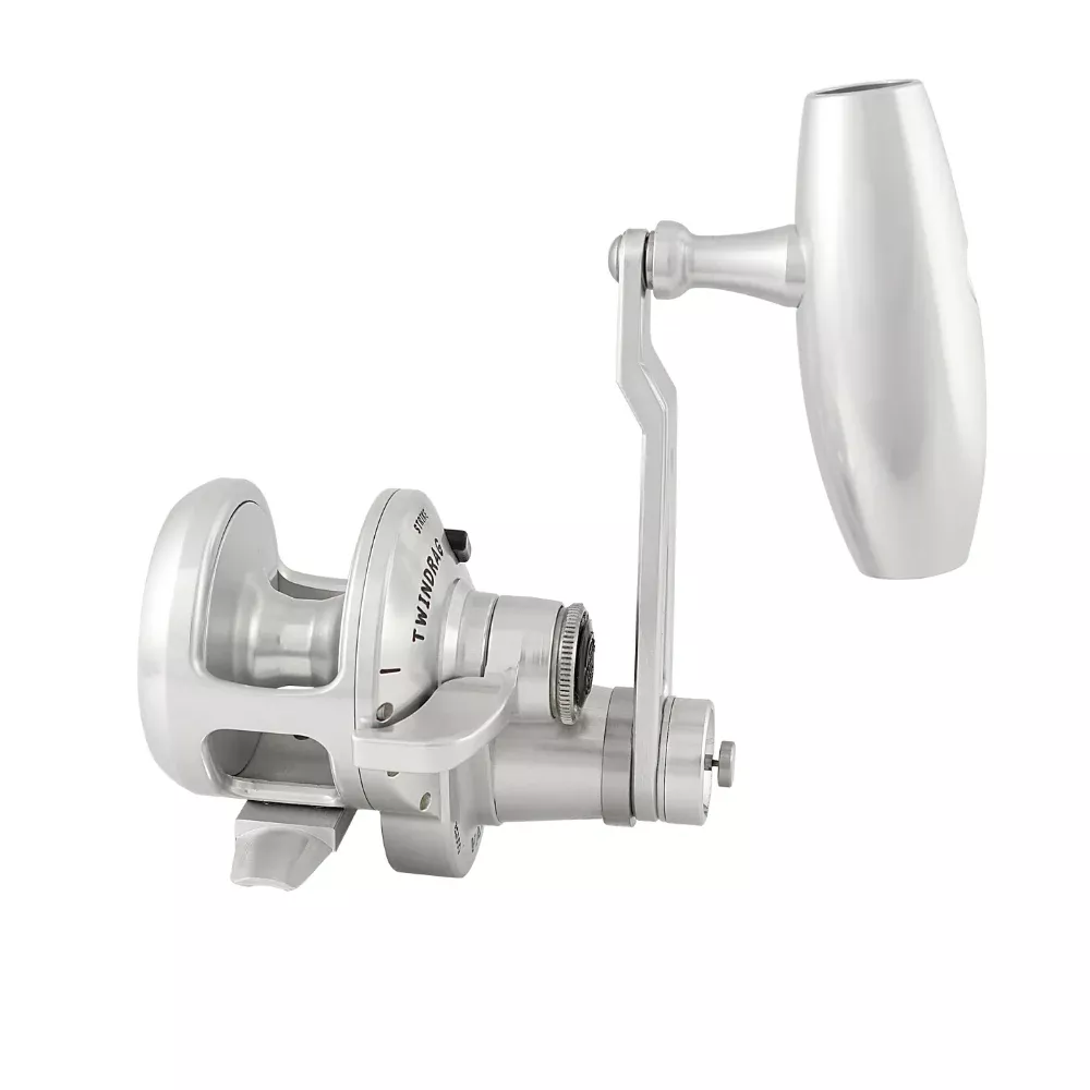 ACCURATE TwinDrag Valiant 2 2SPD SPJ Reel - Silver