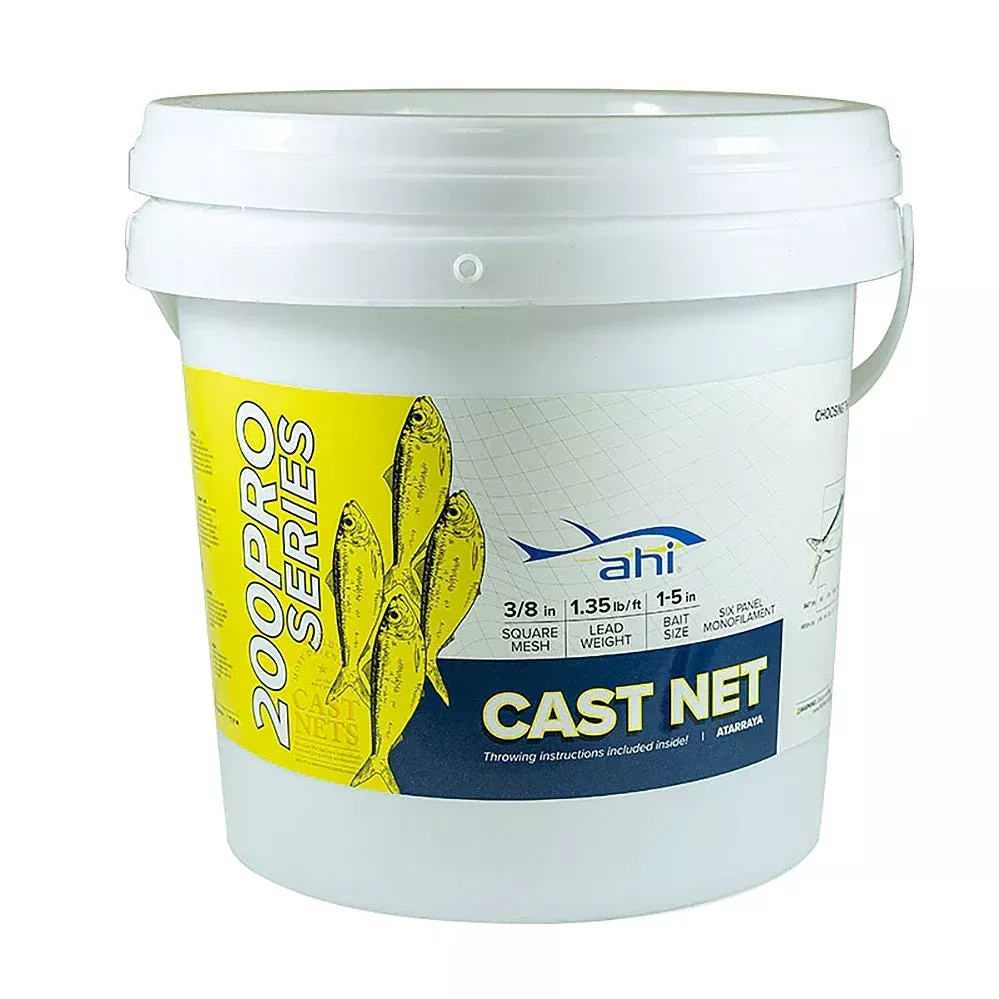 Ahi USA 200 Pro Series 6 Panel Cast NET - Clear