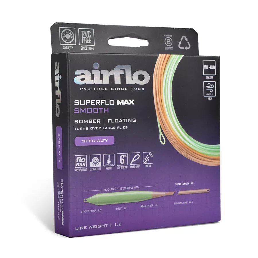 Airflo Superflo Max - Bomber Floating Fly Line