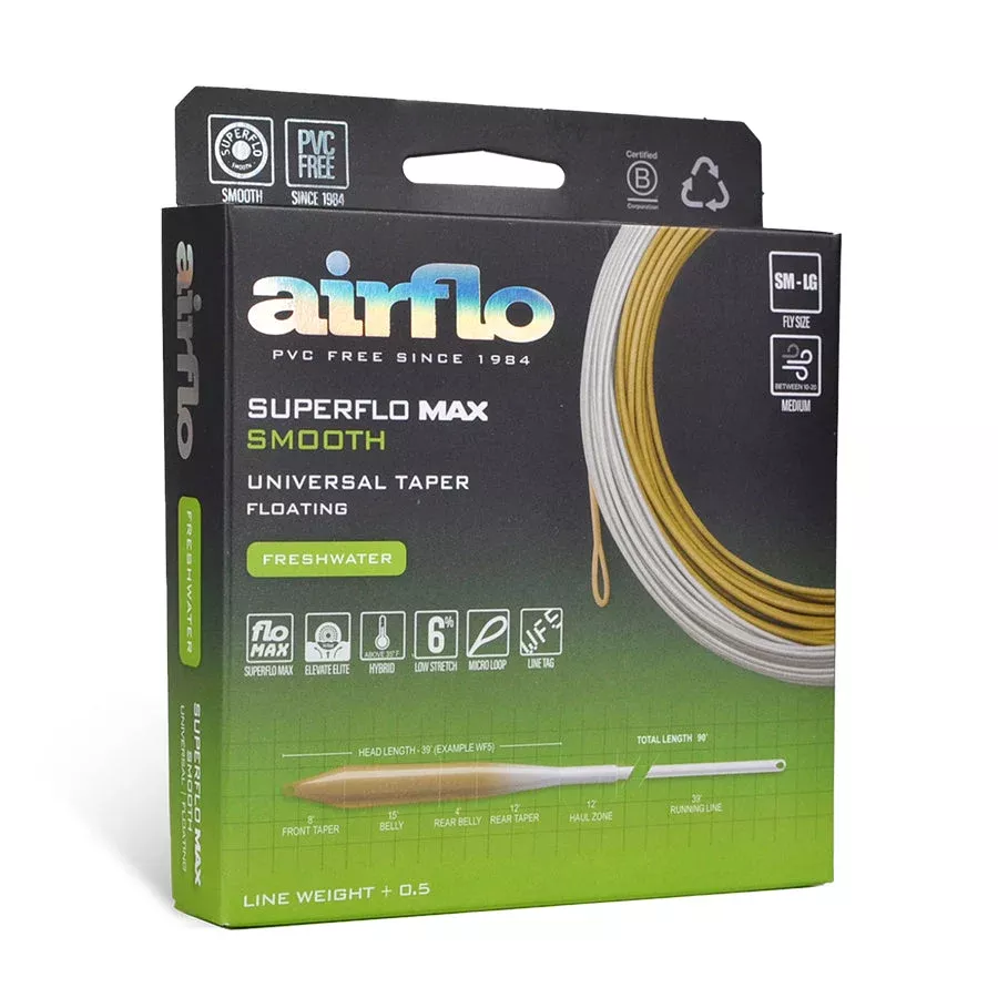 Airflo Superflo Max Smooth - Universal Taper Floating Fly Line