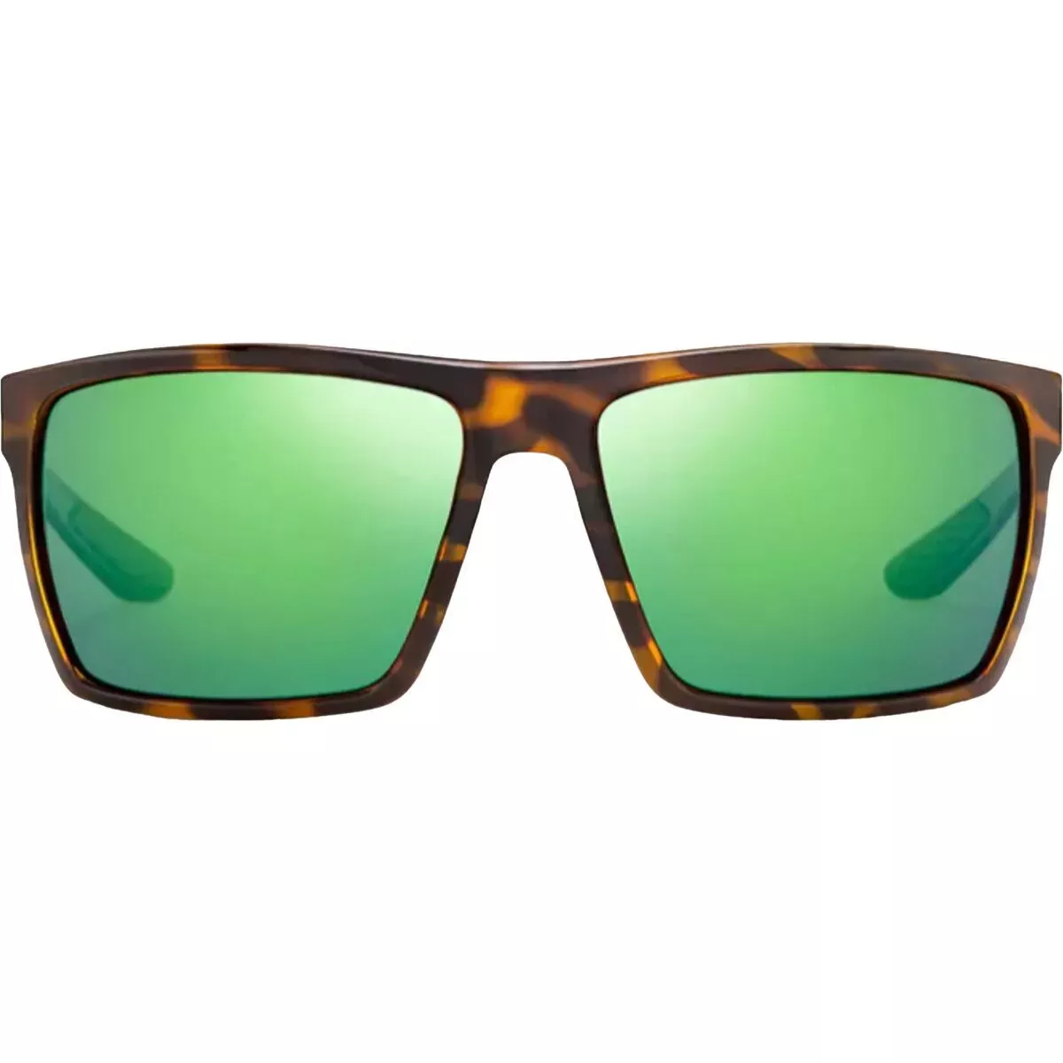 BAJIO Stiltsville Brown Tortoise | Green Mirror Glass