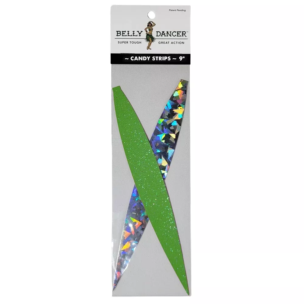 BELLYDANCER Candy Strips Artificial Bonita Strips - 9" (2 Pack)