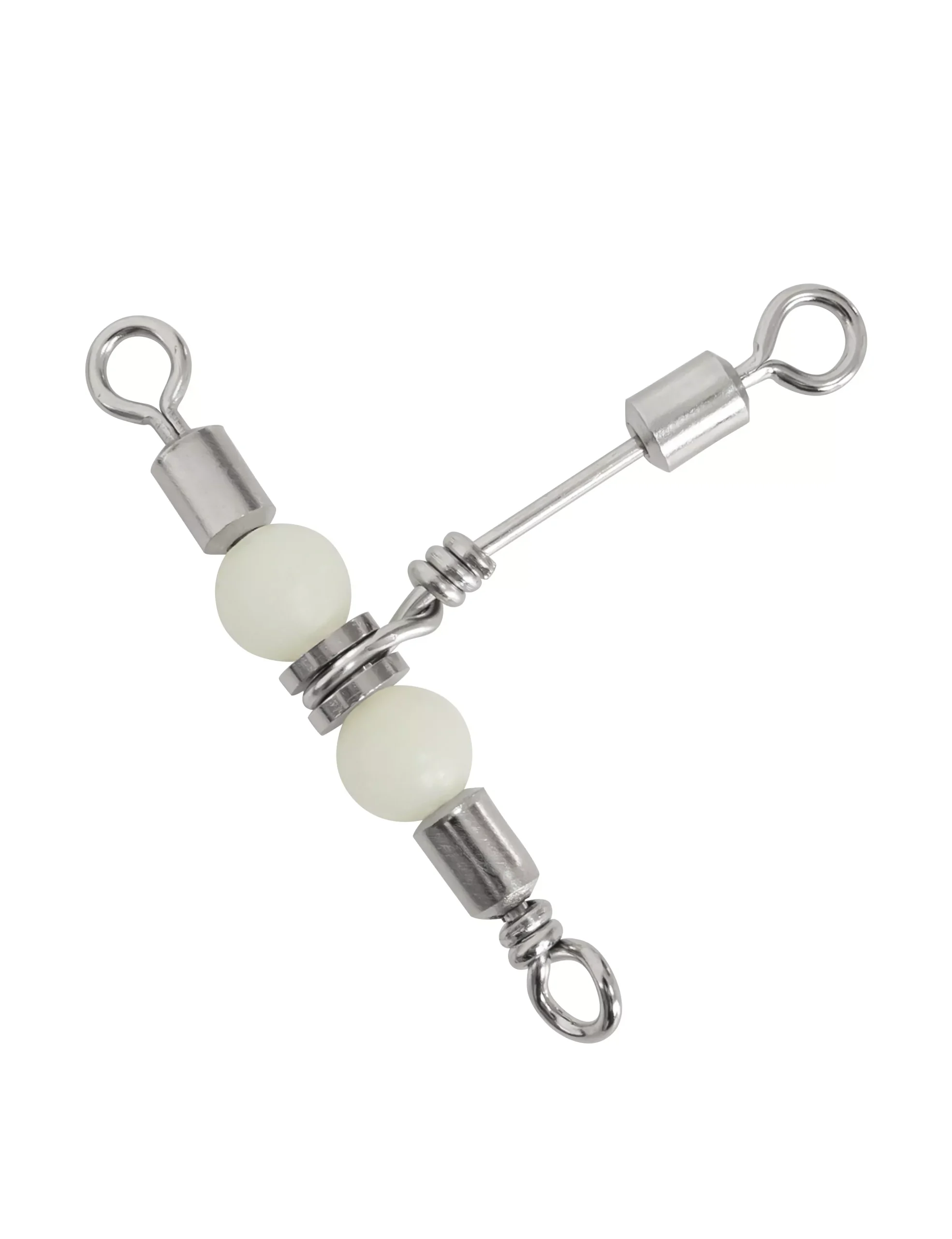 BLUEWING Three-Way Swivel with Glow Beads