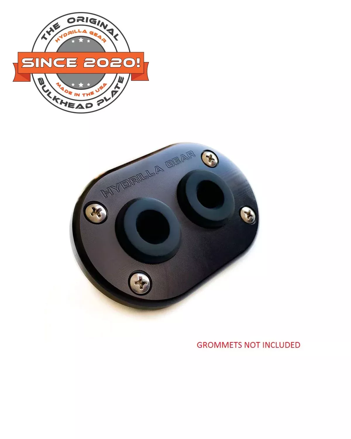 Bulkhead Plate for Power-Pole Models, Black