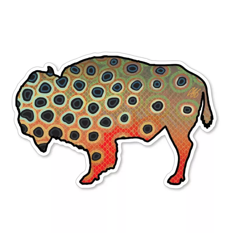 Casey Underwood Bison- Cutty Decal