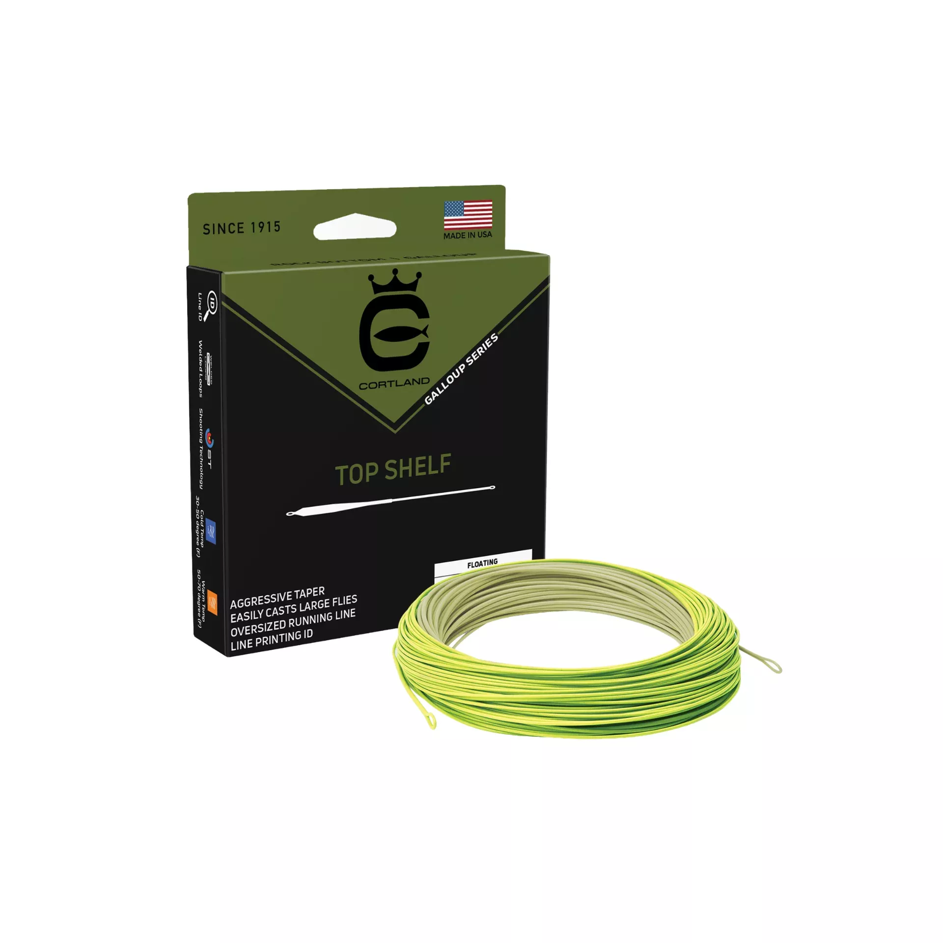 Cortland Kelly Galloup Series - Top Shelf - Floating Fly Line