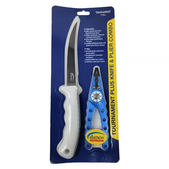 DANCO Tournament Plus Knife & Plier Combo - White
