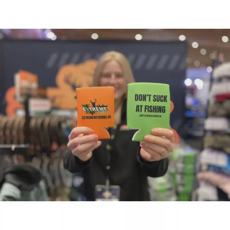 ‘Don’t S*ck at Fishing’ Extreme Outdoors Koozie