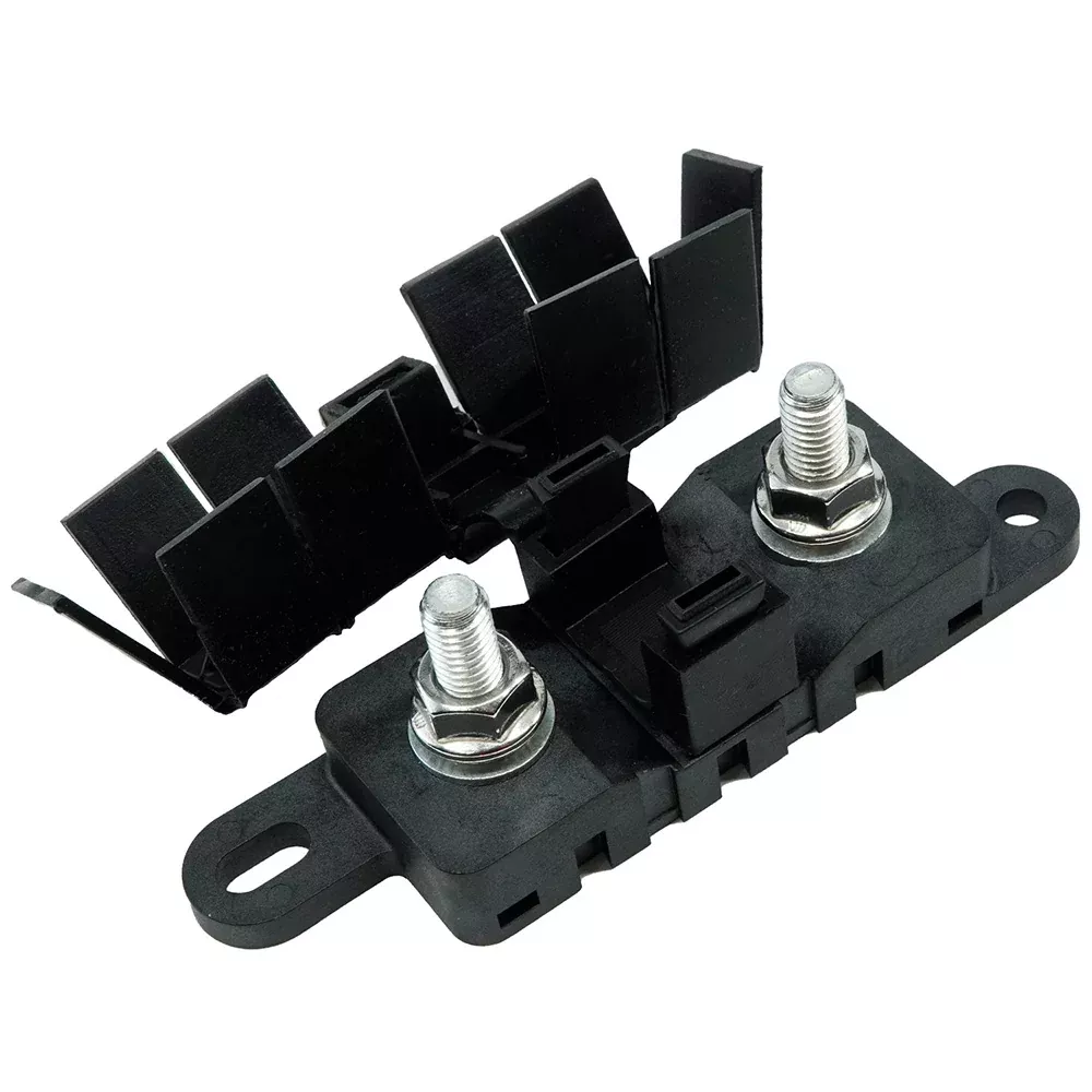 Egis Mega Fuse Block M8 Stainless Self-Locking Hardware w/Black Cover [3820]