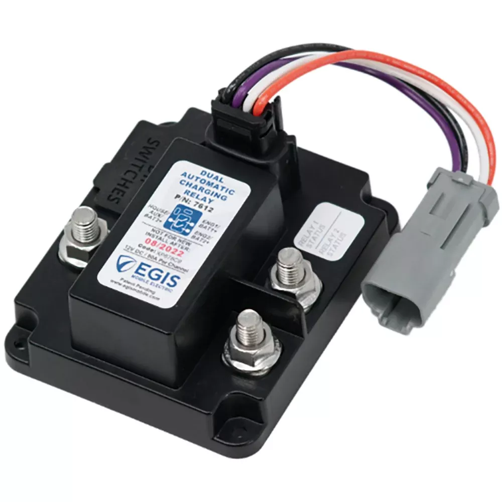 Egis Triple Battery Advanced Automatic Charging Relay (ACR) - 12V [7612]