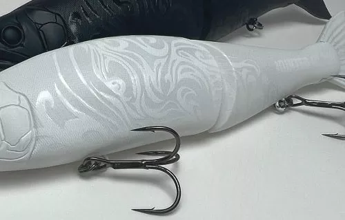 Gancraft Jointed Claw 178 #SNOW (ALL WHITE) Slow Sinking