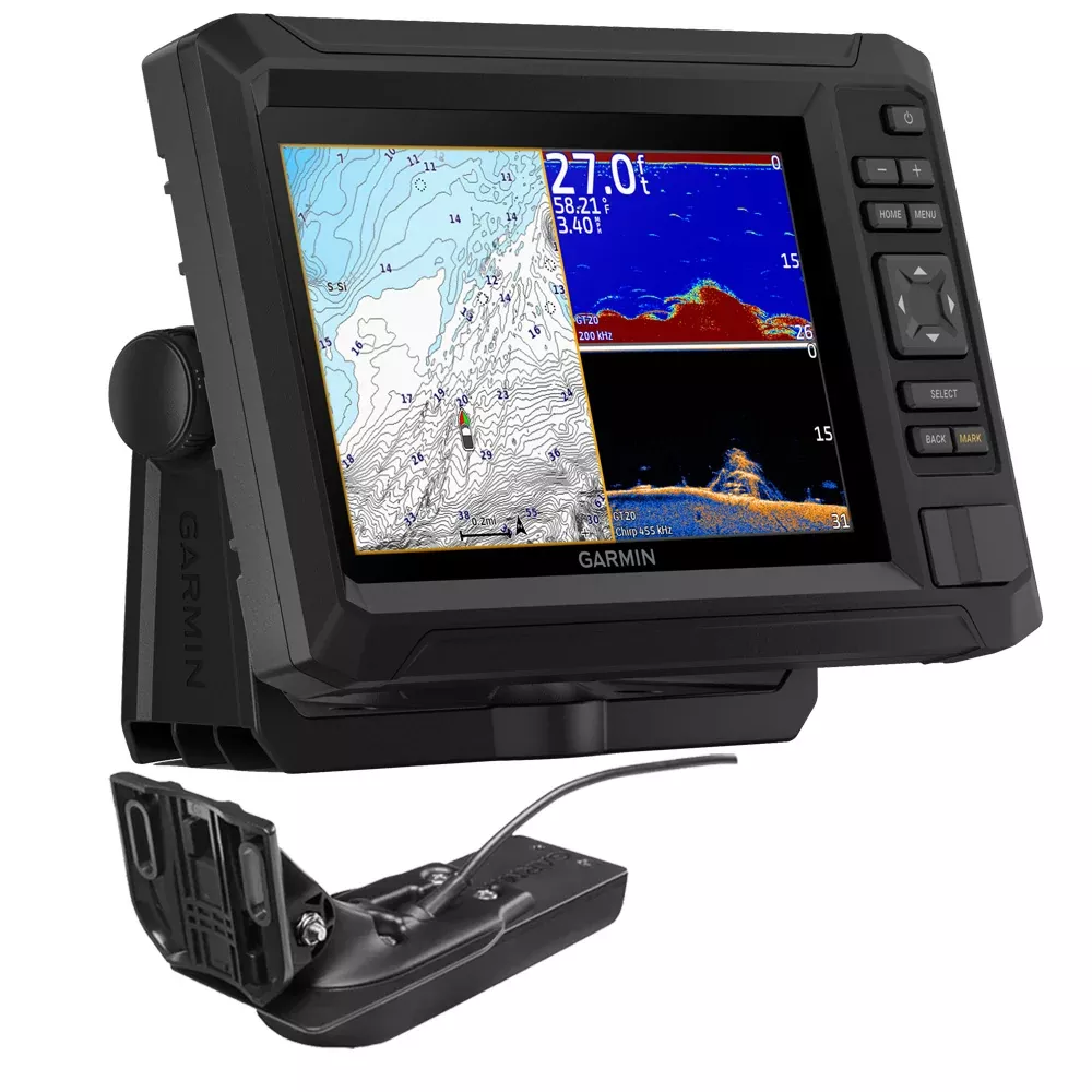 Garmin ECHOMAP UHD2 74CV Chartplotter/Fishfinder Combo w/US Coastal MapsGT20-TM [010-02595-51]