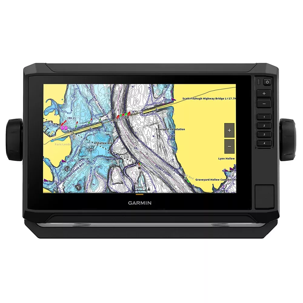 Garmin ECHOMAP UHD2 93sv Chartplotter/Fishfinder Combo w/US Inland Maps w/o Transducer[010-02688-00]