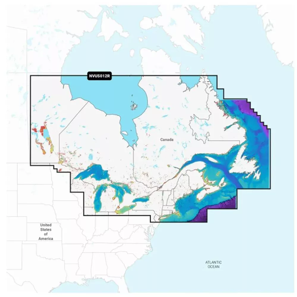 Garmin Navionics Vision+ NVUS012R Canada, EastGreat Lakes [010-C1484-00]