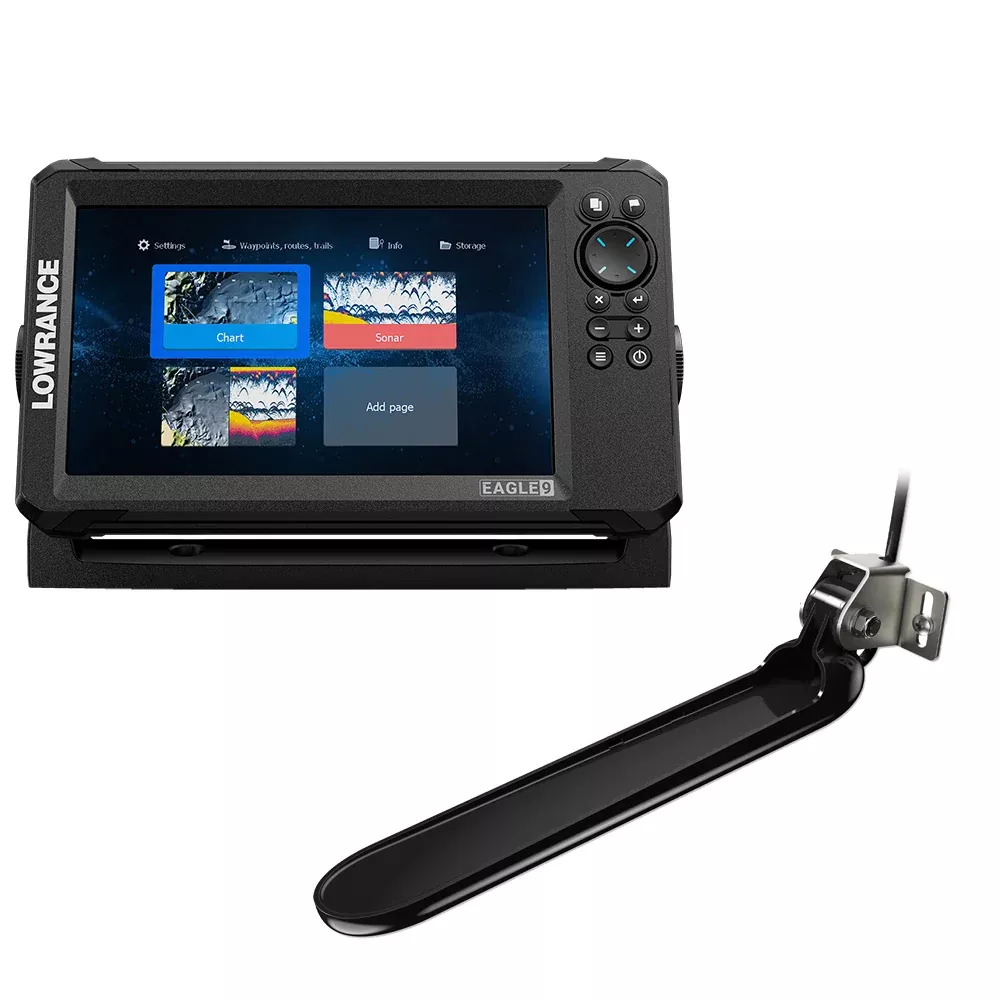 Lowrance Eagle 9 w/TripleShot T/M TransducerDiscover OnBoard Chart [000-16229-001]