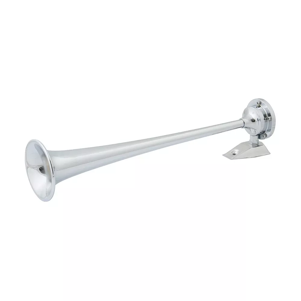 Marinco 12V Chrome Plated Single Trumpet Air Horn [10105]
