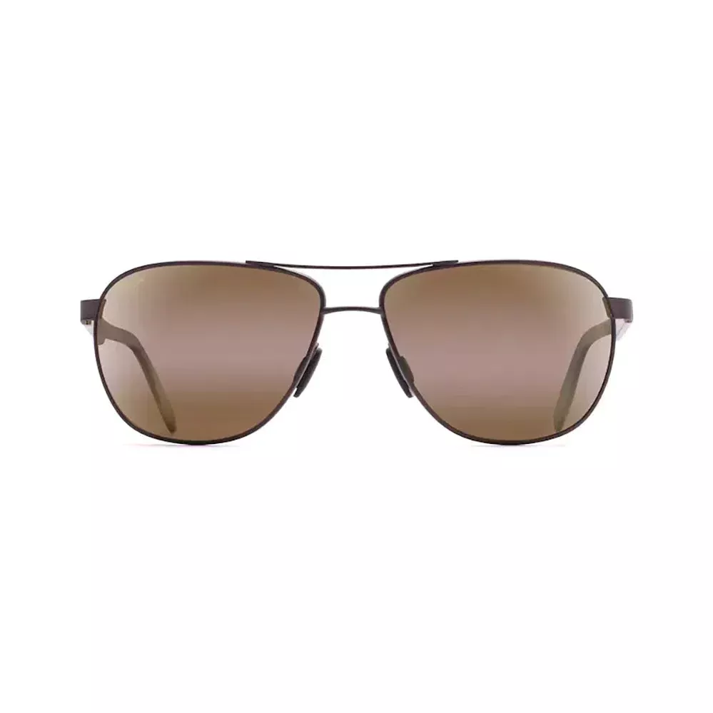 MAUI JIM Castles Sunglasses Matte Chocolate | HCL Bronze