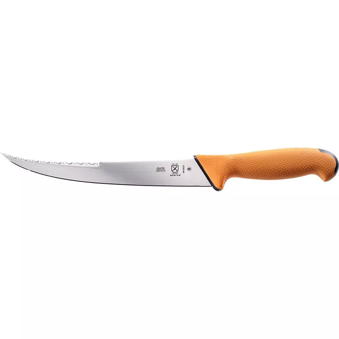 MERCER SPORT Orange Sport Handle Dual Edge Flex 8" Fillet with Sheath