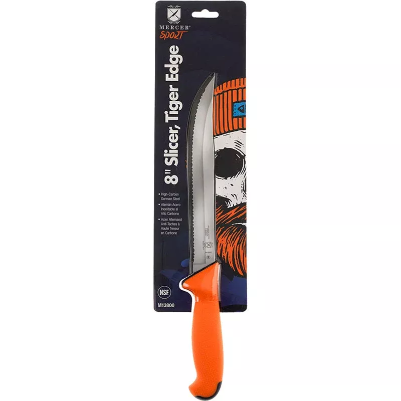 MERCER SPORT Utility Fishing Slicer with Orange Sport Handle