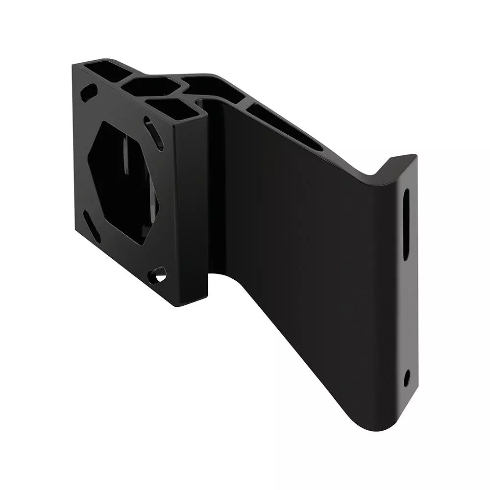 Minn Kota Raptor Jack Plate Adapter Bracket - Port - 2" Setback - 4" Rise - Black [1810361]