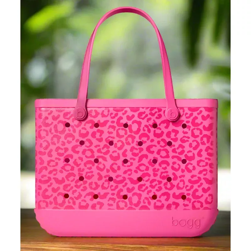 Original Bogg Bag Pink Leopard