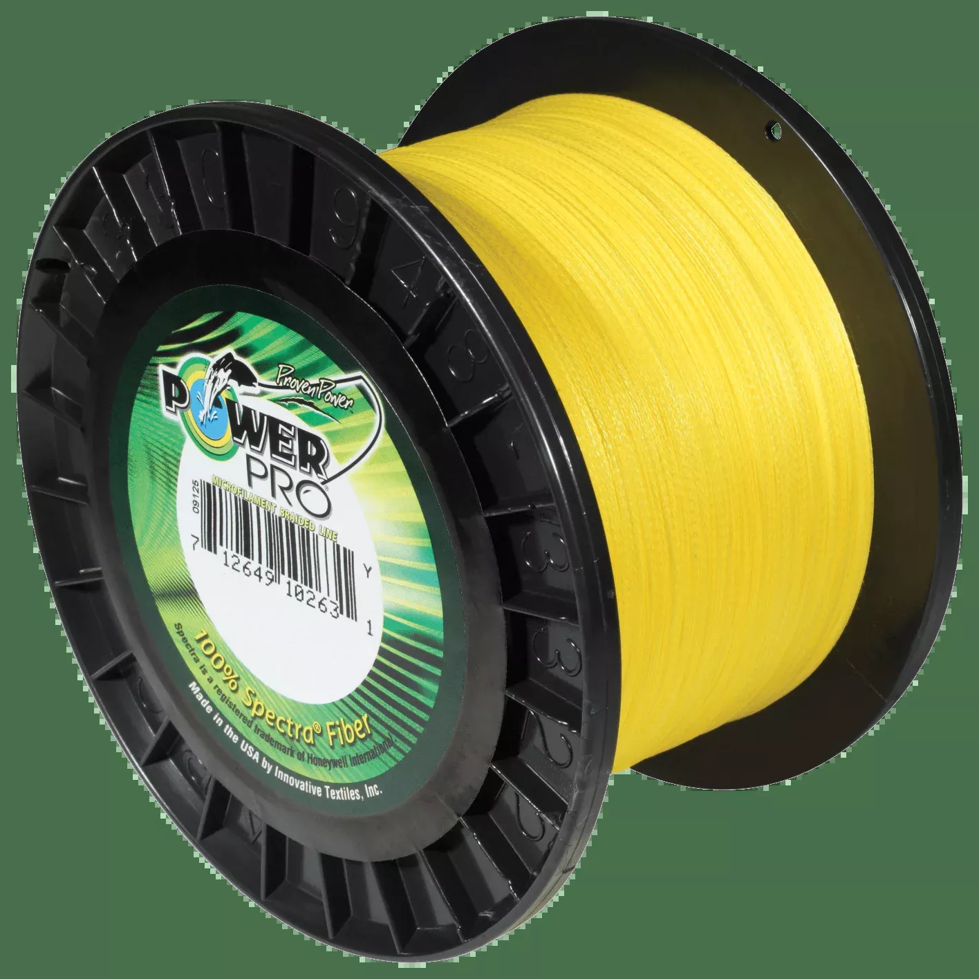 PowerPro Braid 3000 Yards Hi-VIs Yellow 200#