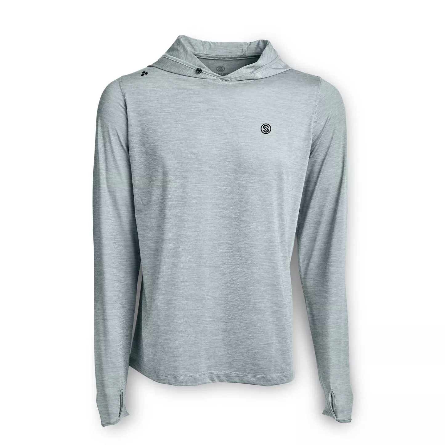 SCALES Men's Iconic Hooded Long Sleeve Active Performance Shirt