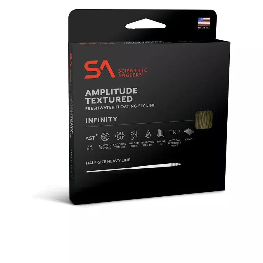 Sci Angler Amplitude Textured Infinity Camo - Floating Fly Line