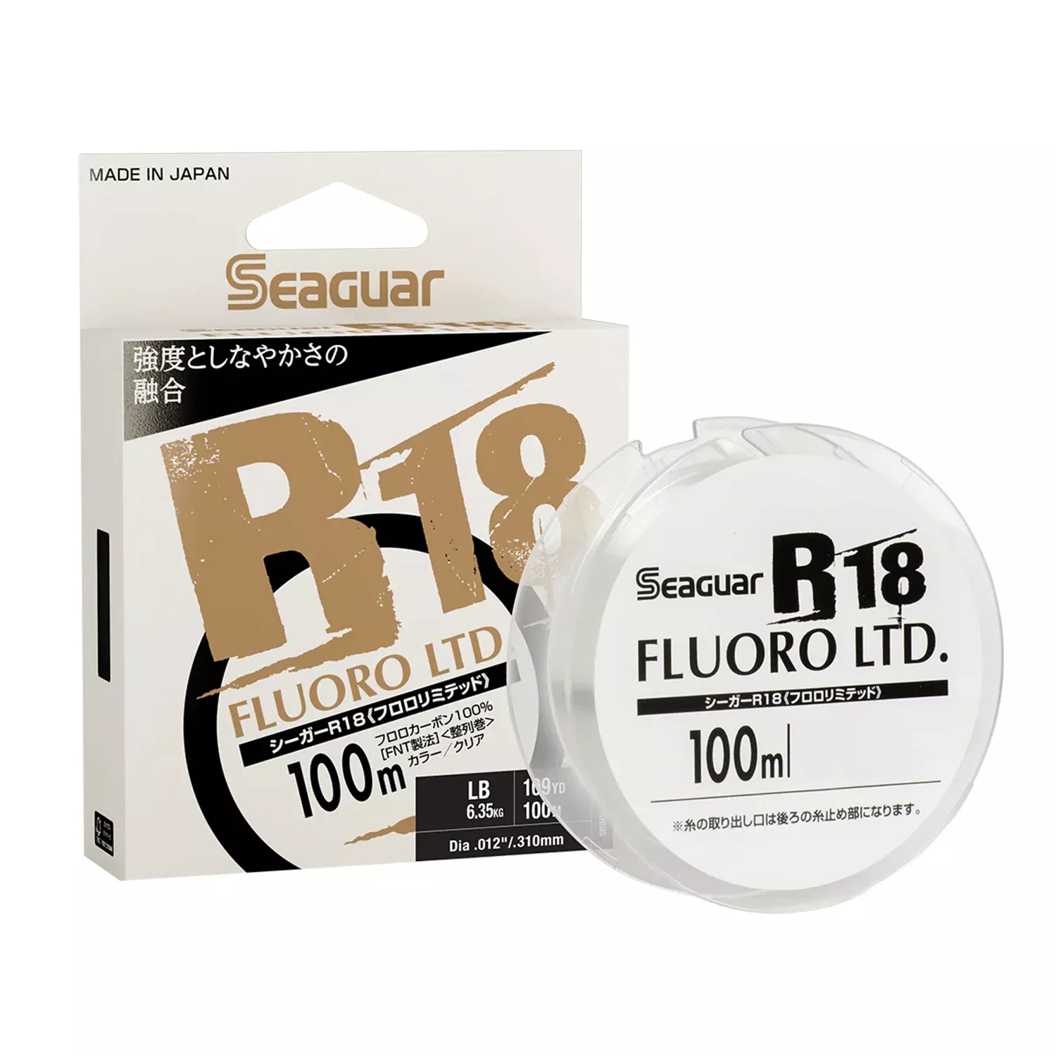 Seaguar JDM R18 Fluorocarbon Line 109yd