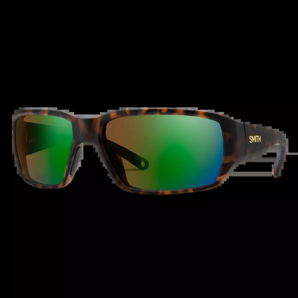 SMITH Hookset Matte Tortoise | ChromaPop Glass PolarChromic Brown Green Mirror