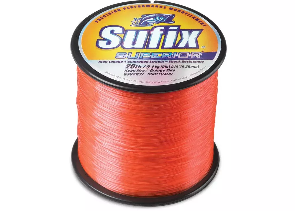 SUFIX Superior Monofilament 1LB Spool