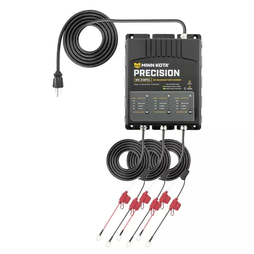 USED Minn Kota 318PC 3 Bank Charger
