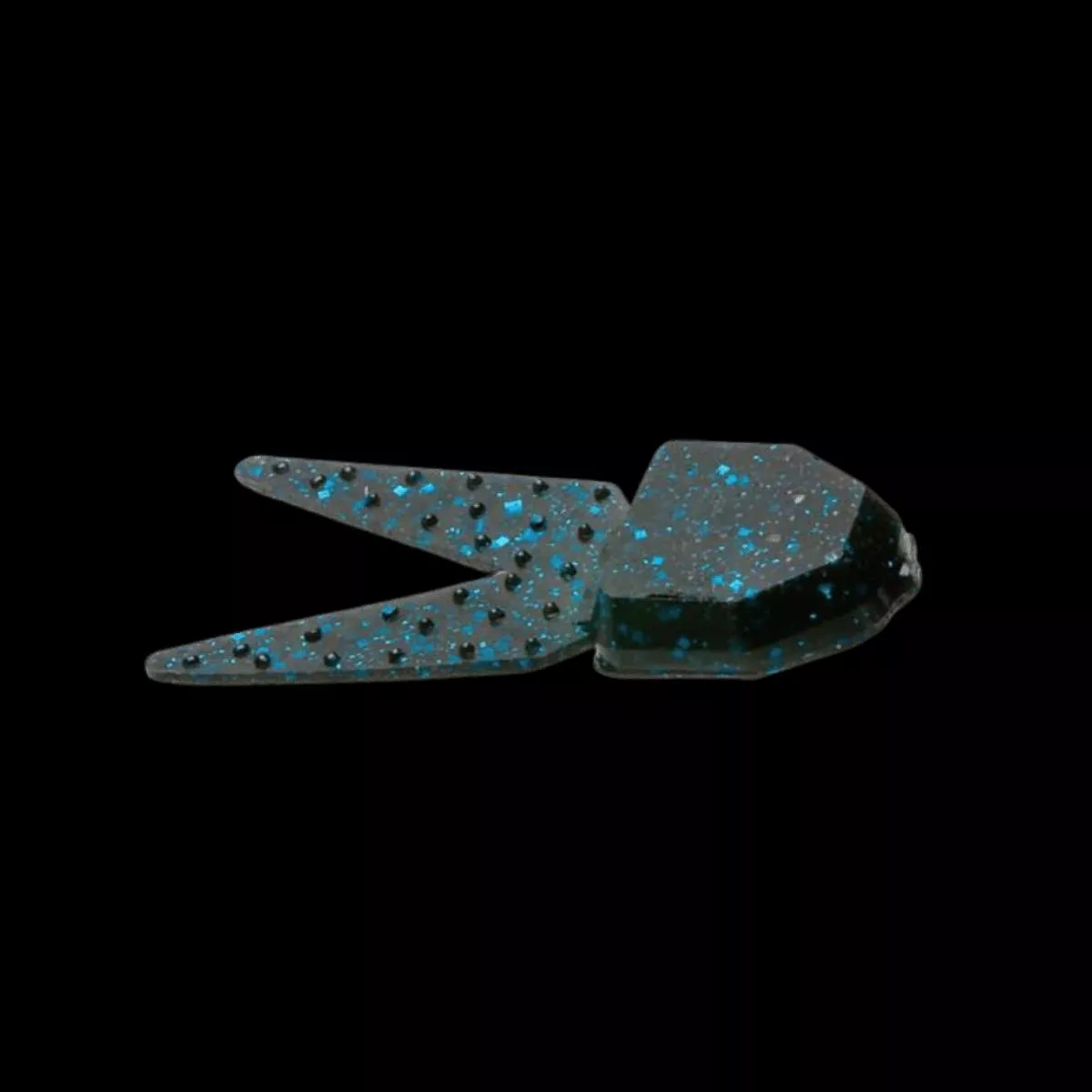 ZOOM SMALL SALTY CHUNK TRAILER 2-1/2IN BLACK BLUE